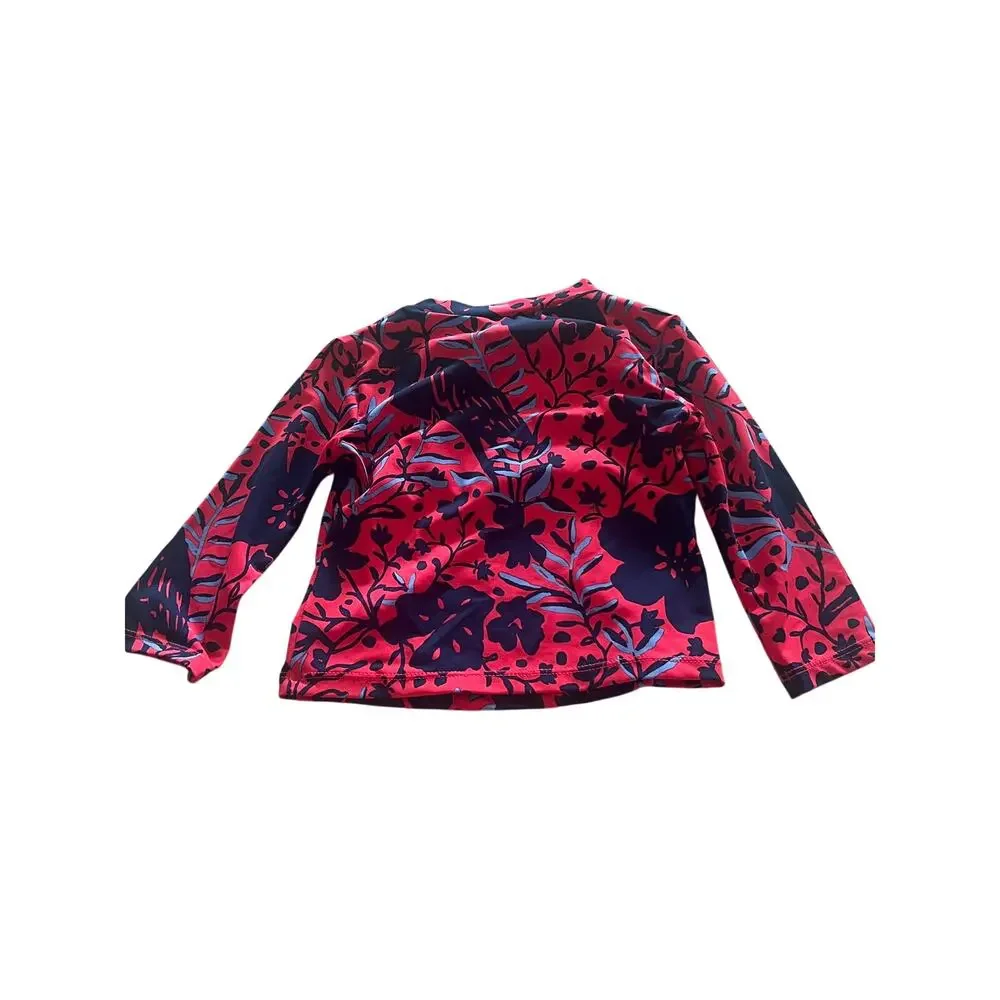 Lilly Pulitzer Bobby Rashguard Set Up Size 3 Ruby Red Heron My Own